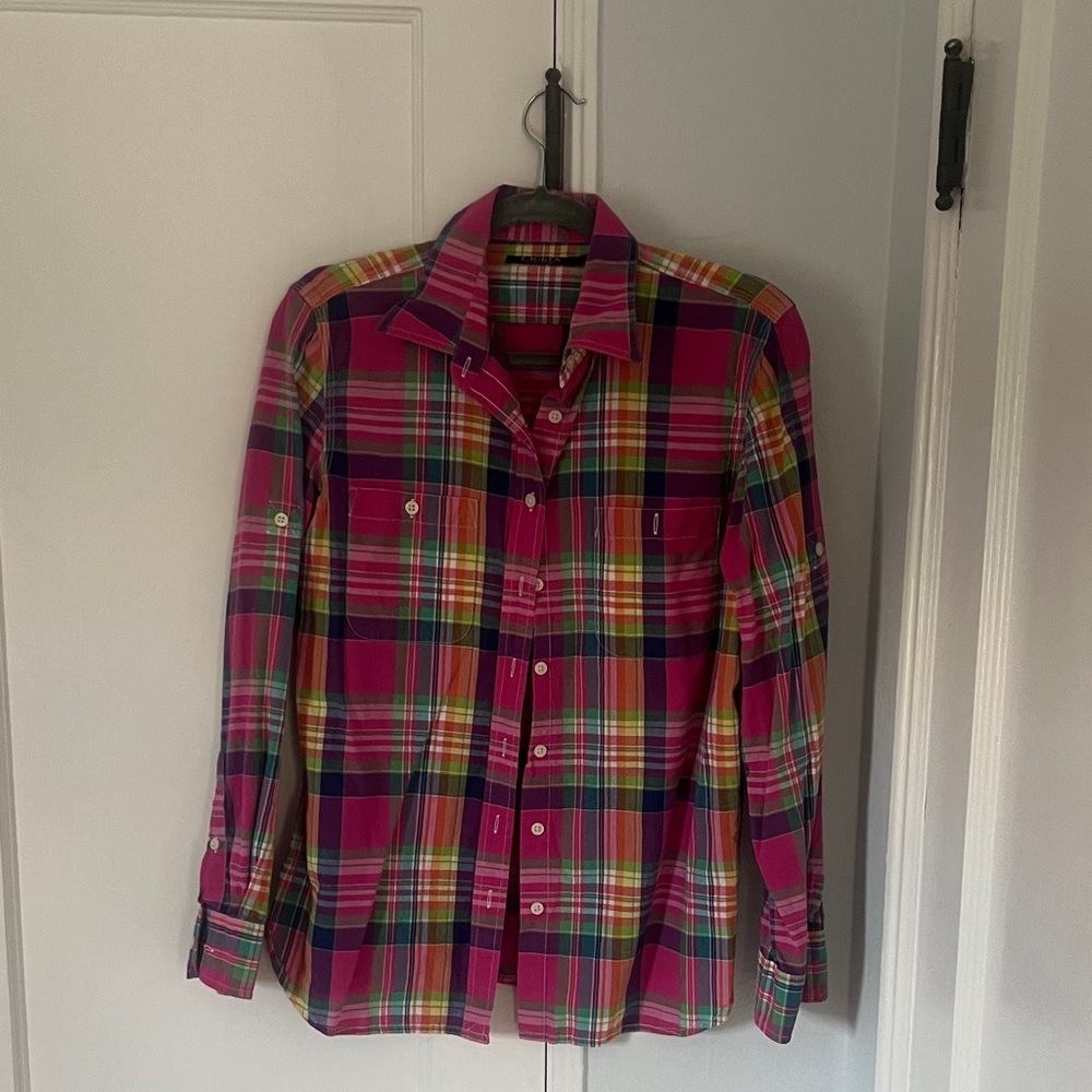 Lauren Ralph Lauren Multicolor Plaid Shirt